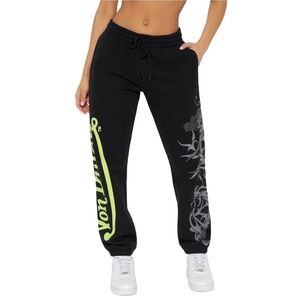 Von Dutch Car Show Jogger [Black/Green]